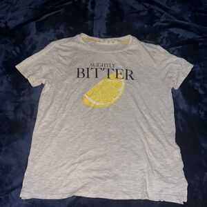 Casual Light Gray T-Shirt